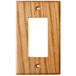 Maple Wood Wall Plate Gang Gfci Outlet Cover Virgin Timber Lumber