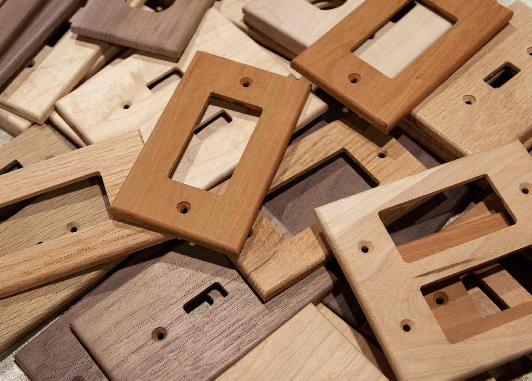 homepage background assorted wood outlet covers and wood light switch covers